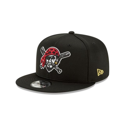 Pittsburgh Pirates Gorra | New Era MLB Clubhouse Collection 9fifty Snapback Cap Mexico - Negros